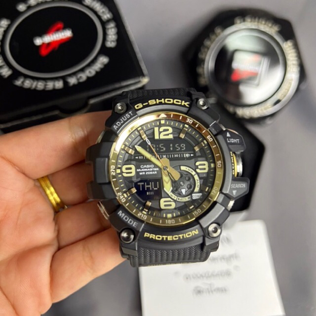 #ส่งต่อ G-Shock รุ่น GG-1000GB-1A MUDMASTER ดำทอง💯แท้