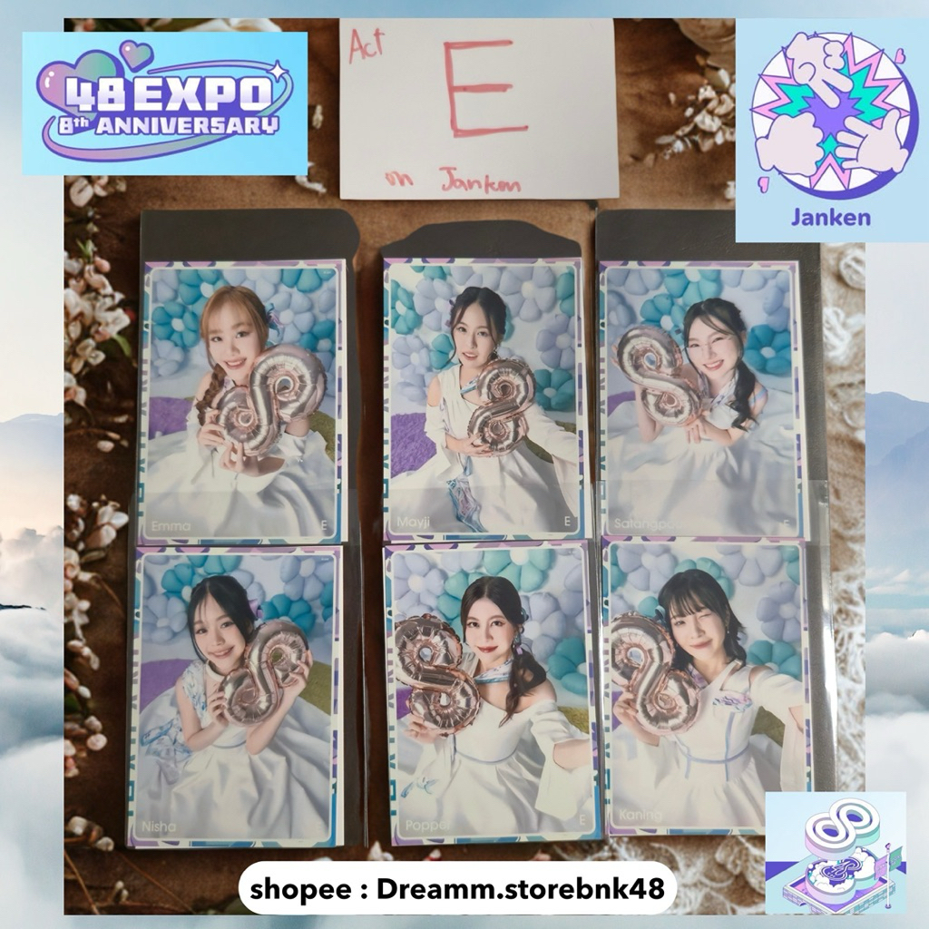 Bnk48 CGM48 Photoset Special Act E จากกิจกรรม janken 8 ปี  [Special Photoset]