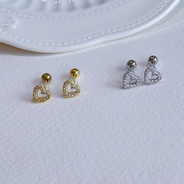 ♡ มีส่งด่วน ♡ ต่างหูจิว ต่างหูเงิน ก้านจิว 1 คู่ พร้อมส่ง