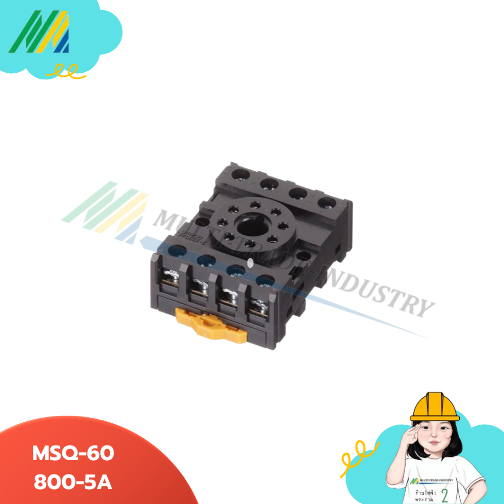 PF083A-E Socket 8pin socket for MK relay-Omron