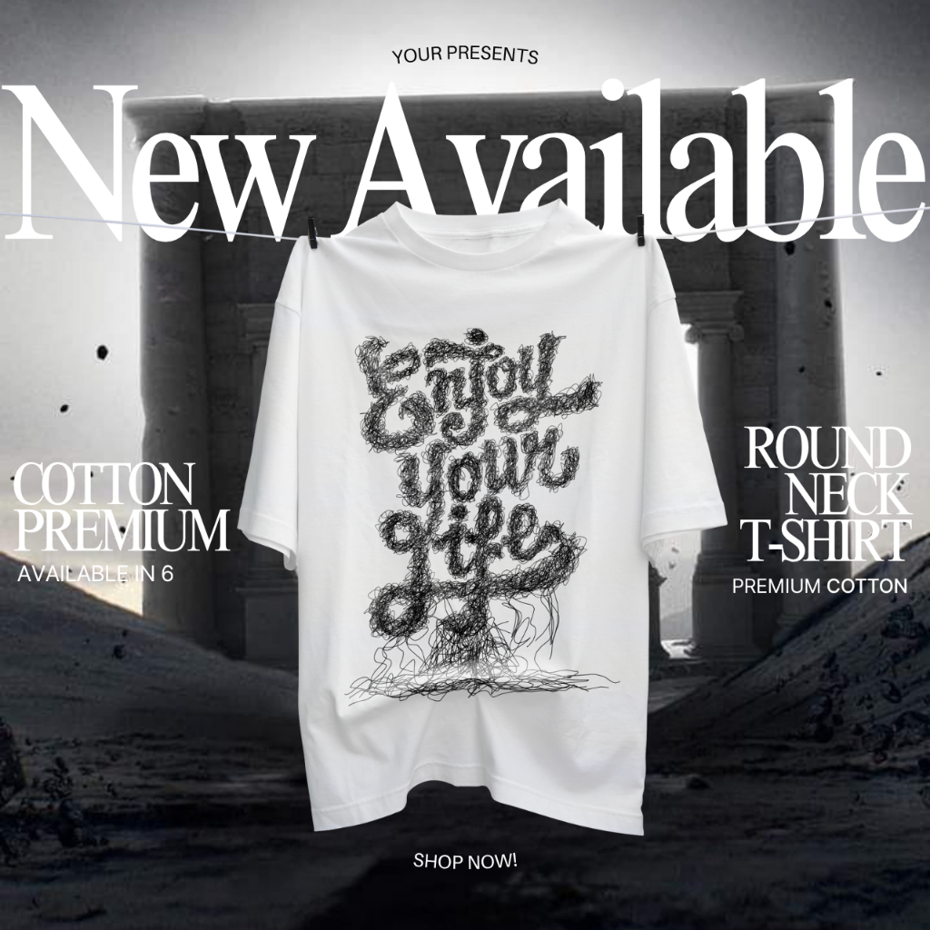 "ROOTED IN LIFE" Tee – Enjoy Your Life Edition