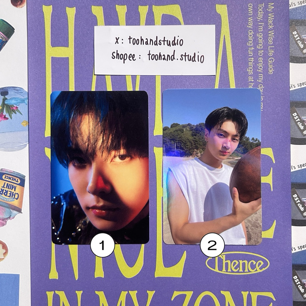 (พร้อมส่ง🤍! ) การ์ด enhypen jay, heeseung