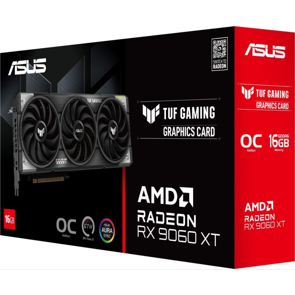rx 9060xt tuf gaming oc 16 gb
