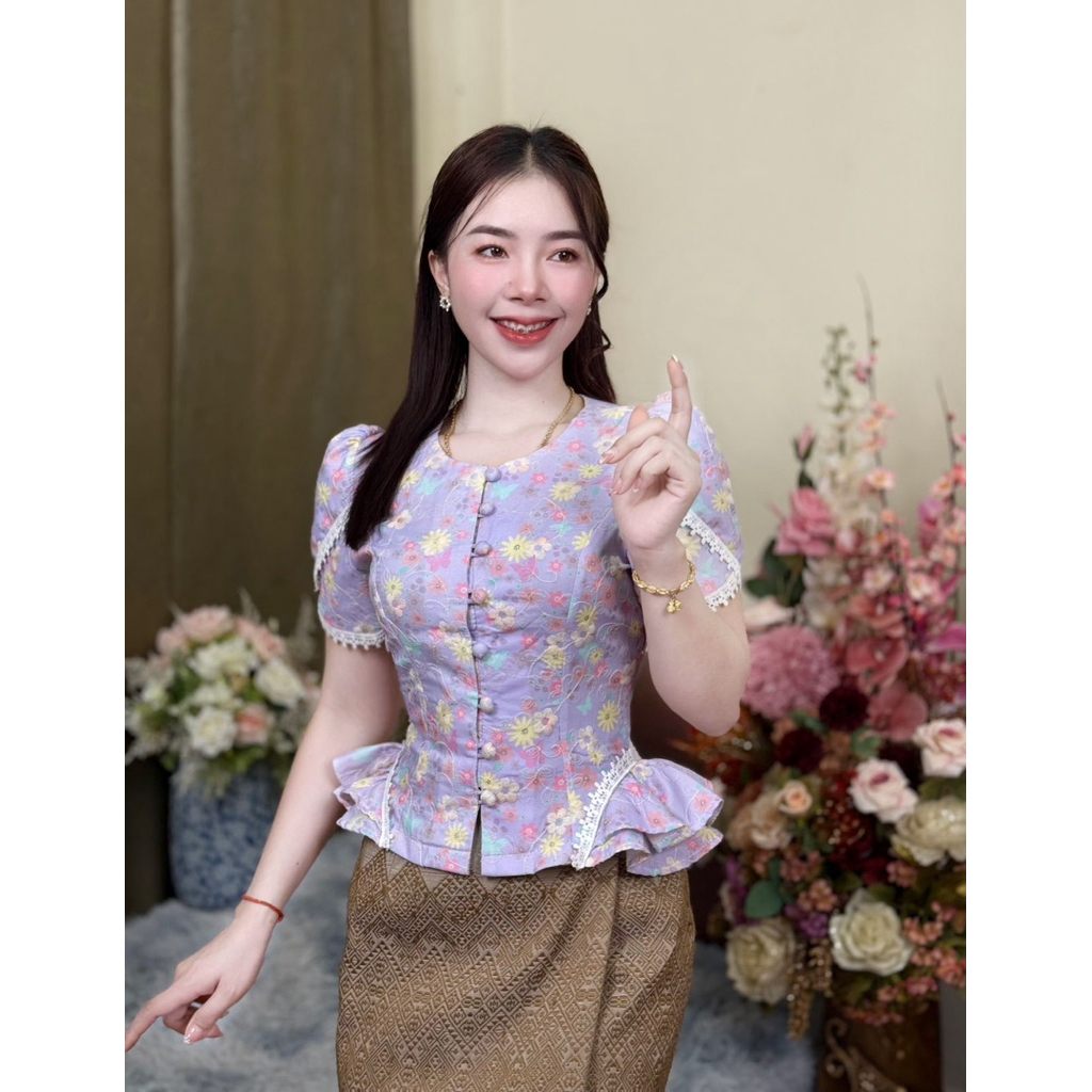 ผ้าฝ้ายสลู cotton  แท้ สินค้าพร้อมส่ง