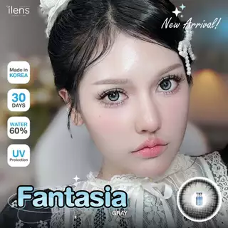 🔥คอนแทคเลนส์✨ขนาดมินิ✨Fantasia ( ilens )✨Brown/Gray
