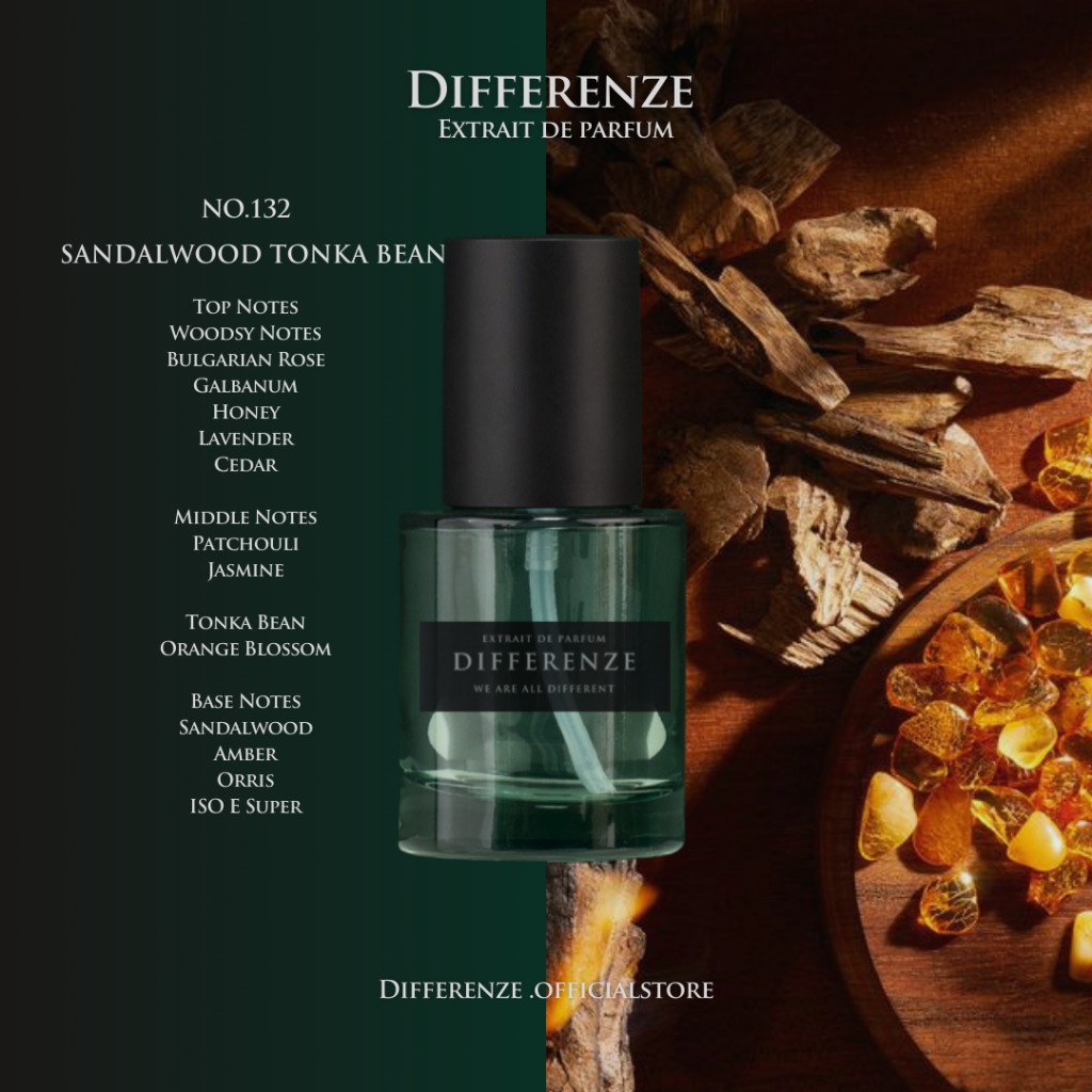 No.132 Differenze Sandalwood Tonka Bean