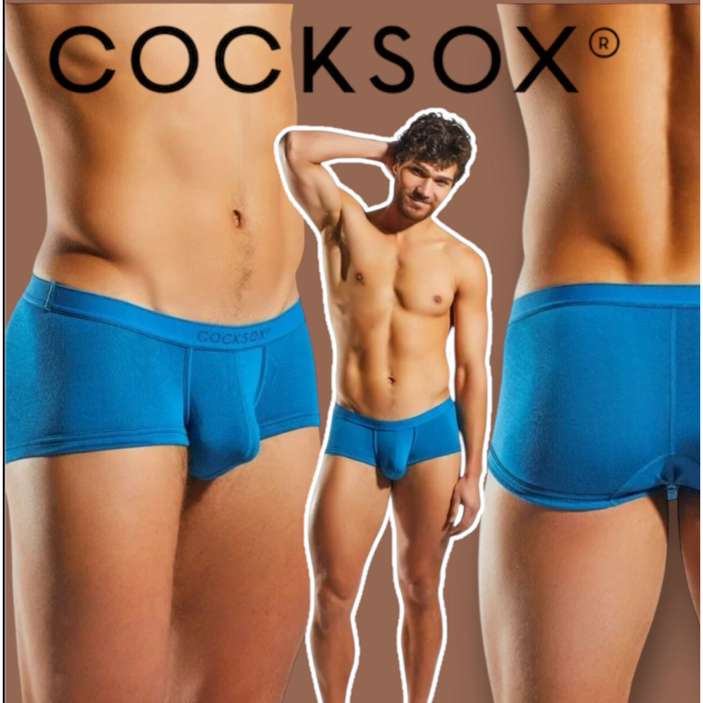 กางเกงในชาย Cocksox Trunk ผ้า โมดาล สีเขียว size L,XL