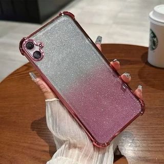 เคสกากเพชร สำหรับ Samsung A07 A08 A06 4G A06 5G A05 A12 โทนสีสวย กันกล้อง หรูหรา กากเพชร 2in1 ฟรุ้งฟริ้ง กันกระแทก EE