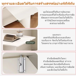 SEVENWOOD โต๊ะพับ โต๊ะในครัว โต๊ะกินข้าว โต๊ะสนาม โต๊ะยาว table100/120cm การพับได้ ประหยัดพื้นที่ แข็งแรงทนทาน