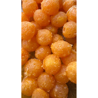 ทองหยอดแห้ง หรือ ทองหยอดกรอบ 250 กรัม ขนมหวาน เมืองเพชรบุรี