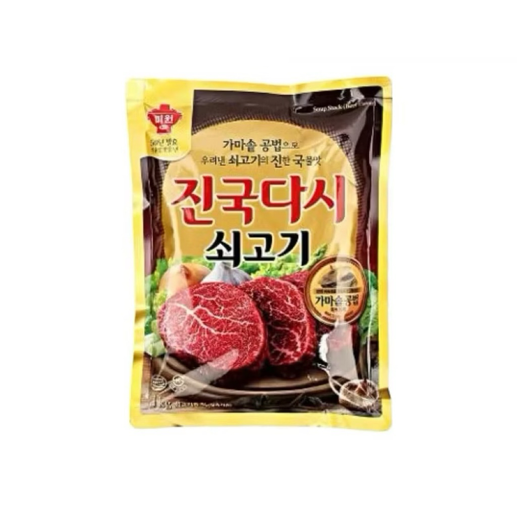 (ผงปรุงรสสูตรเนื้อ)1kg Daesang Beef Soup Stock