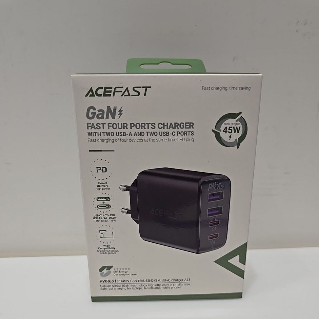 หัวชาร์จ Adapter Acefast PD45w