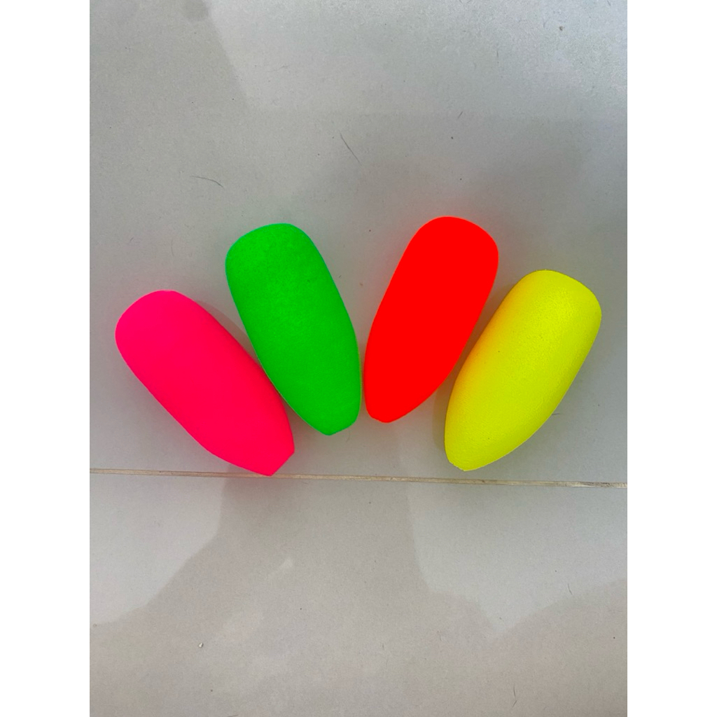 ทุ่นตกปลา ทุ่นโฟมสี ทุ่นลอย  ขนาด 7.5cm.