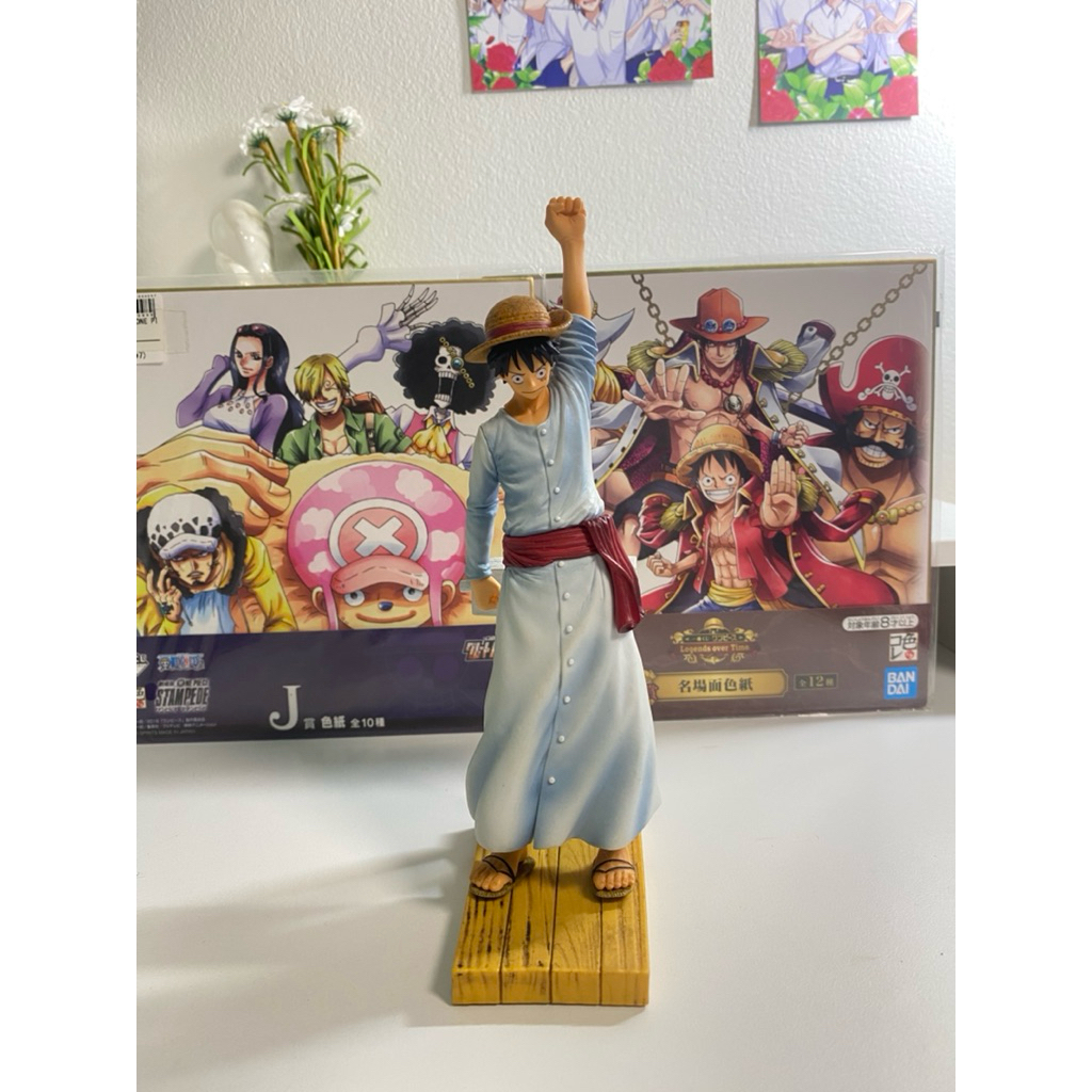 (Dramatic) แท้100% ลูฟี่ ชูแขน Luffy Dramatic Showcase One piece วันพีช Model โมเดล Figures ฟิกเกอร์