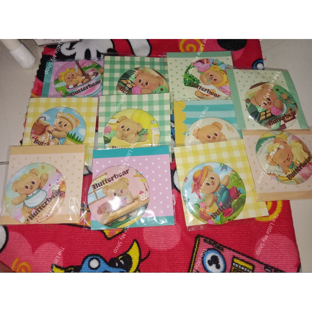 กระจกน้องหมีเนย ButterBear x 7-11ของแท้💯