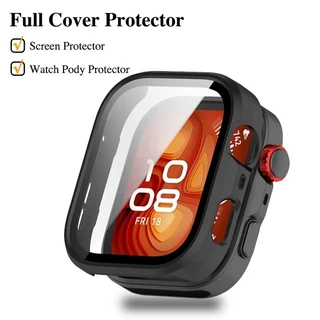 เคสกันรอย + ฟิล์มกระจกในตัวสำหรับ นาฬิกา Huawei Watch Fit 4 / Fit 4 Pro แบบแข็ง กันกระแทก ปิดจอครบ
