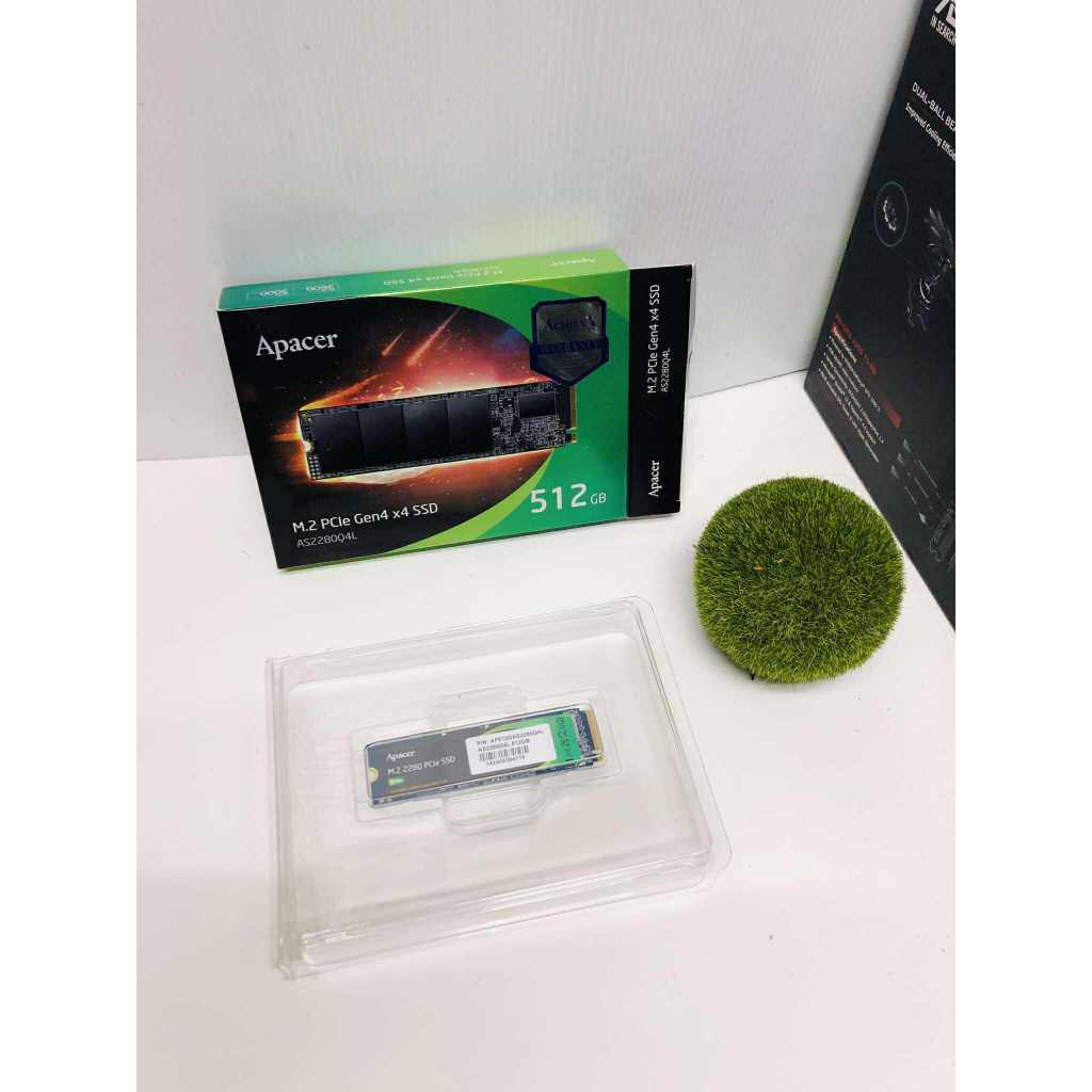 512 GB SSD (เอสเอสดี) APACER AS2280Q4L - PCIe 4x4 NVMe M.2 2280  ครบกล่อง ประกันยาว