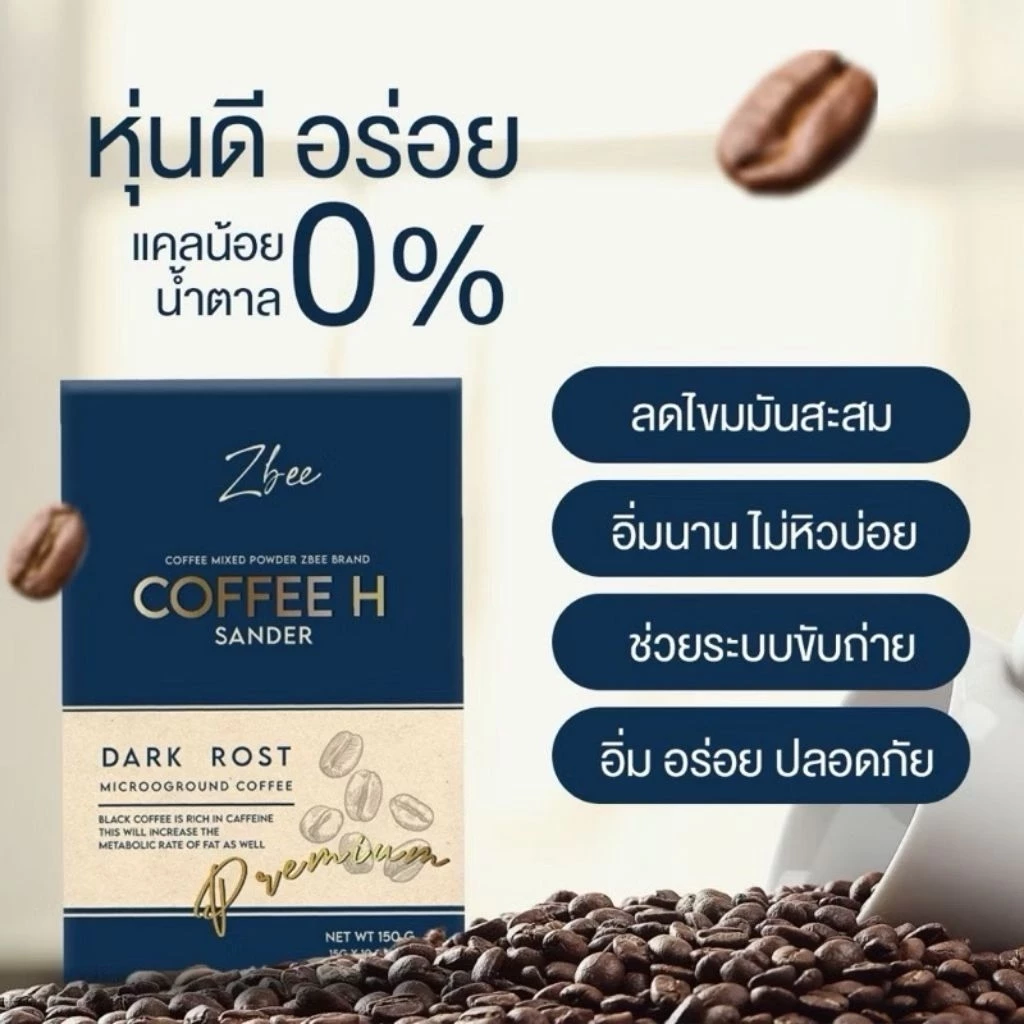 (โปรลด50%) กาแฟลดน้ำหนัก zbee ระงับความหิว ไม่กินจุกจิก คุมหิว อิ่มนาน เผาผลาญดี น้ำตาล 0% thumbnail 9