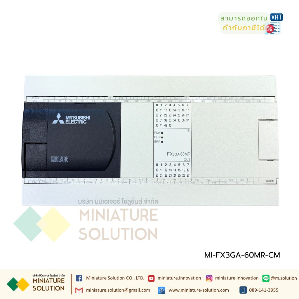 PLC FX3GA-60MR-CM 40MR/MT 24MR/MT-CM (FX3GA-60MR-CM)