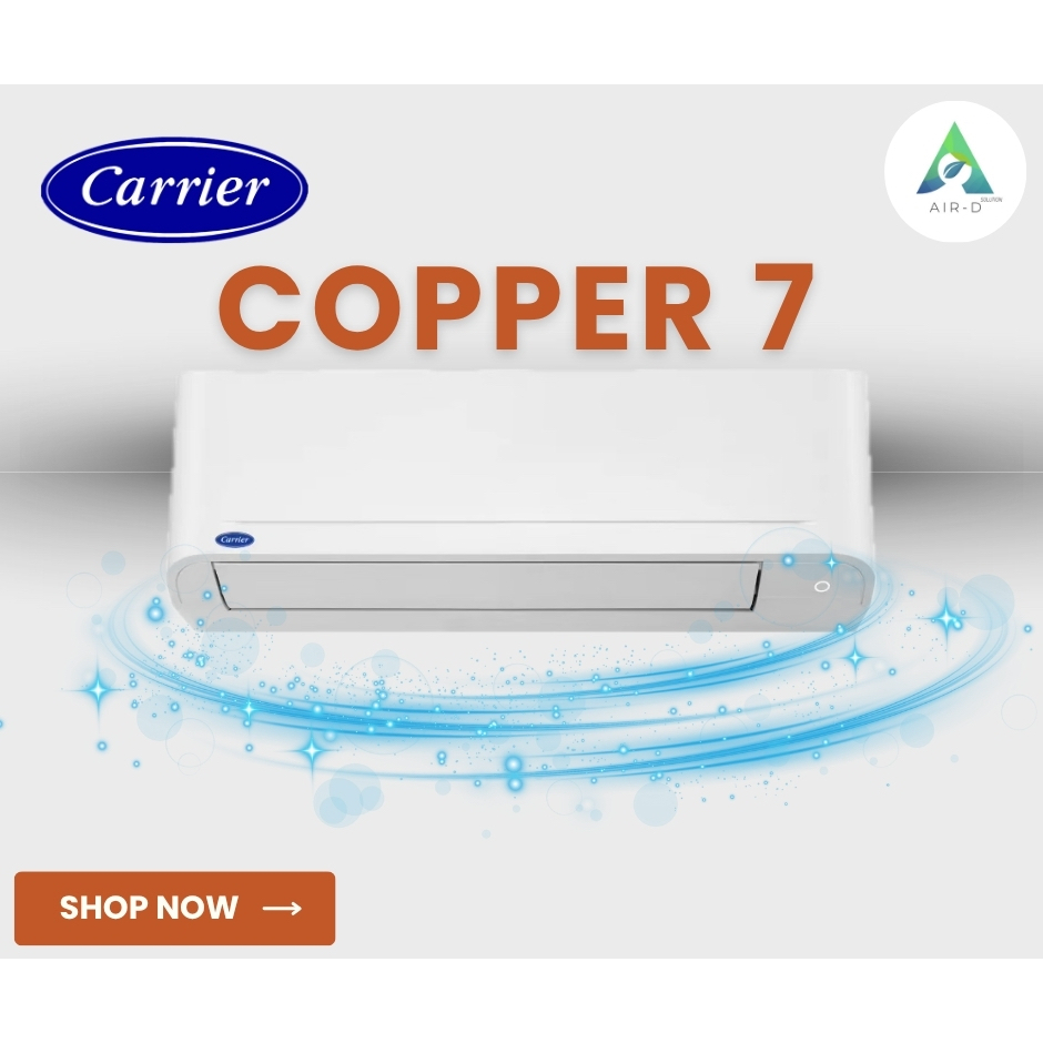 แอร์ Carrier แอร์ติดผนัง รุ่น COPPER7 18000 BTU