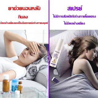 หลับไปง่ายๆใน 1 วิ สเปรย์ฉีดหมอน นำเข้าจากประเทศเยอรมนี สเปรย์นอนหลับ หลับลึก 8 ชม สเปรย์หลับลึก หลับไปใน 1 วินาที สเปรย