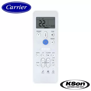 รีโมทแอร์ แคเรียร์ อะไหล่แอร์ Carrier Air Conditioner Remote Control รุ่น KTKL004