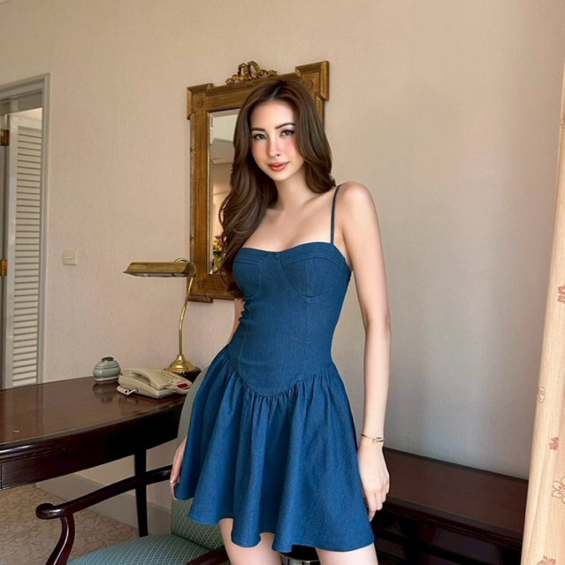 Hotter Diana Dress (เดรสยีนส์) #234