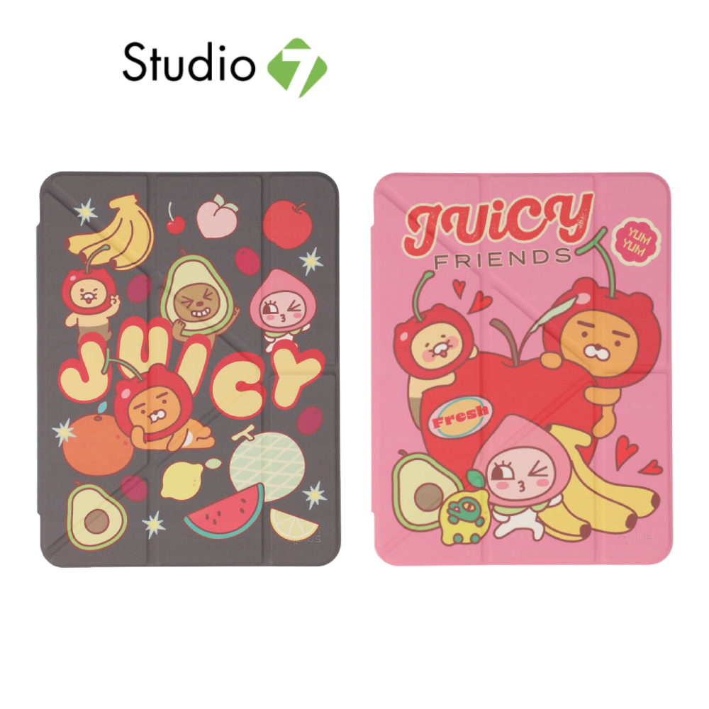 QPLUS x KAKAO Friends เคส iPad Air4/5/6/7/8 11 2026 (M2/M3/M4) Y Model Juicy Friends by Studio7