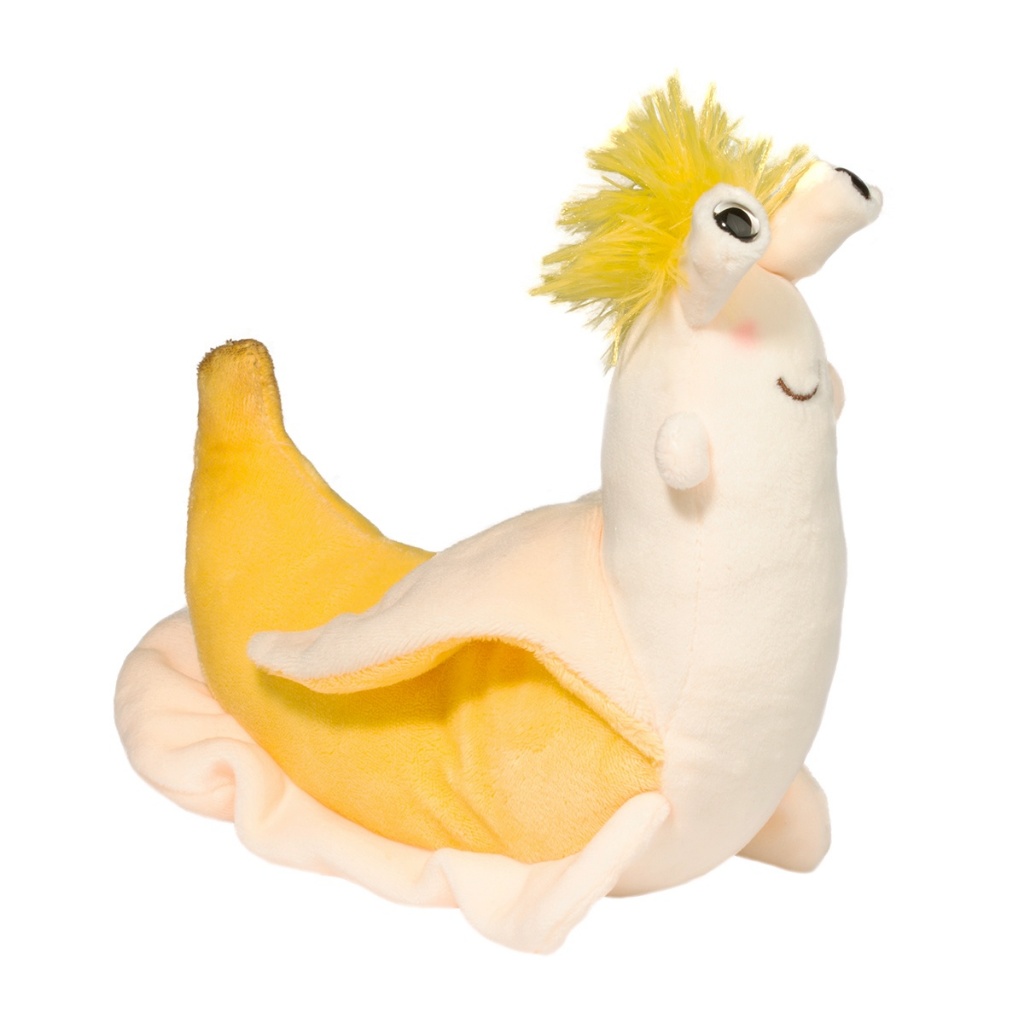Vinnie Banana Slug Macaroon ตุ๊กตามาการูนทาก วินนี่ ใส่ชุดกล้วย — صورة 5