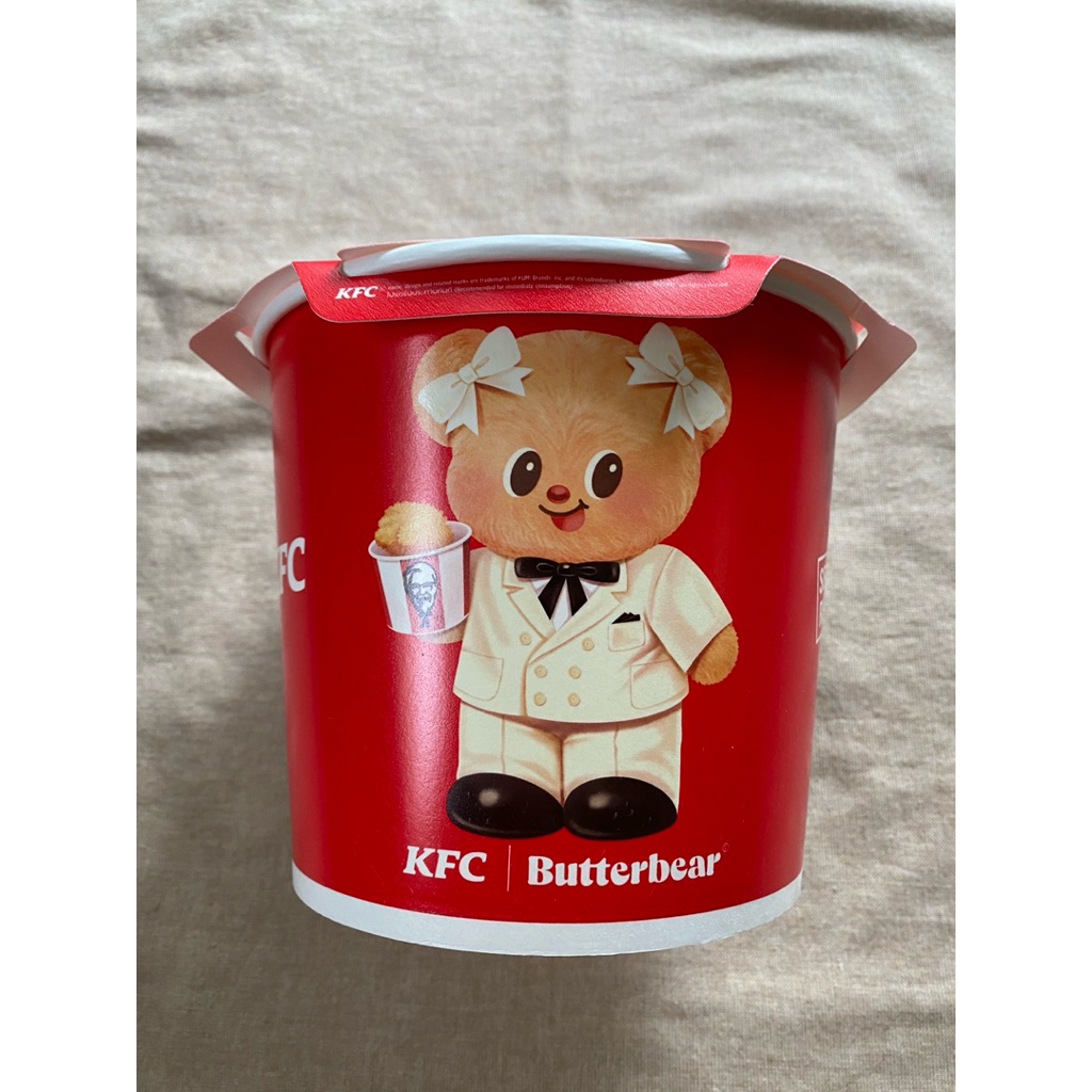 ถังกระดาษ Kfc                   ยังไม่ผ่านการใช้งาน butterbear หมีเนย