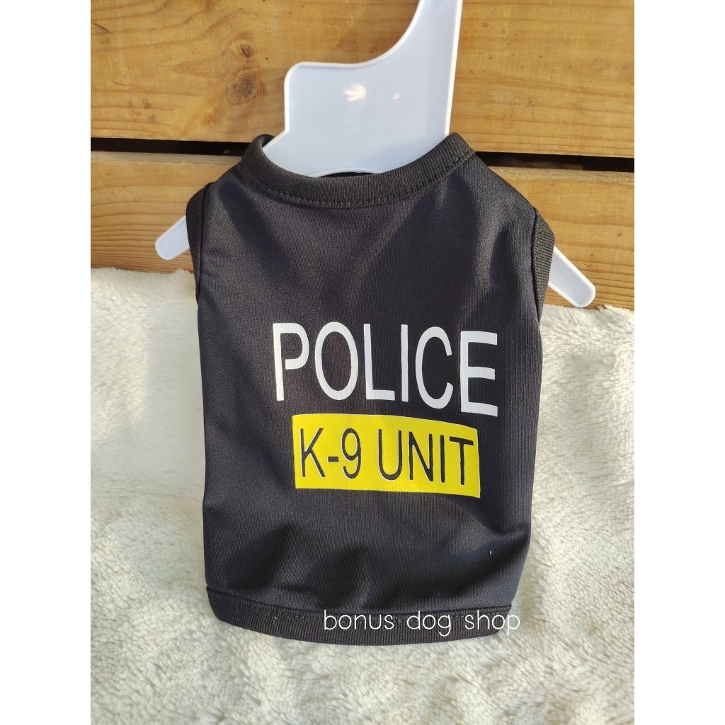 เสื้อK9 POLICE หมา แมว สัตว์เลี้ยง