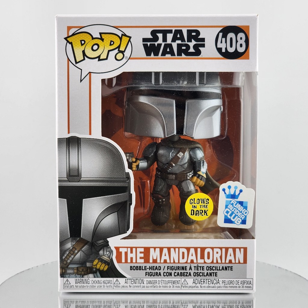 Funko Pop! Star Wars -The Mandalorian [เรืองแสง] Funko club #408