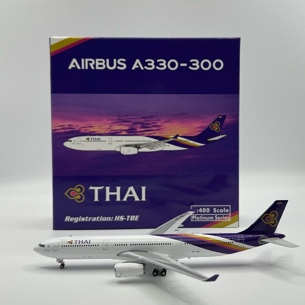 โมเดลเครื่องบิน Thai Airways A330-300 HS-TBE [พร้อมส่ง]