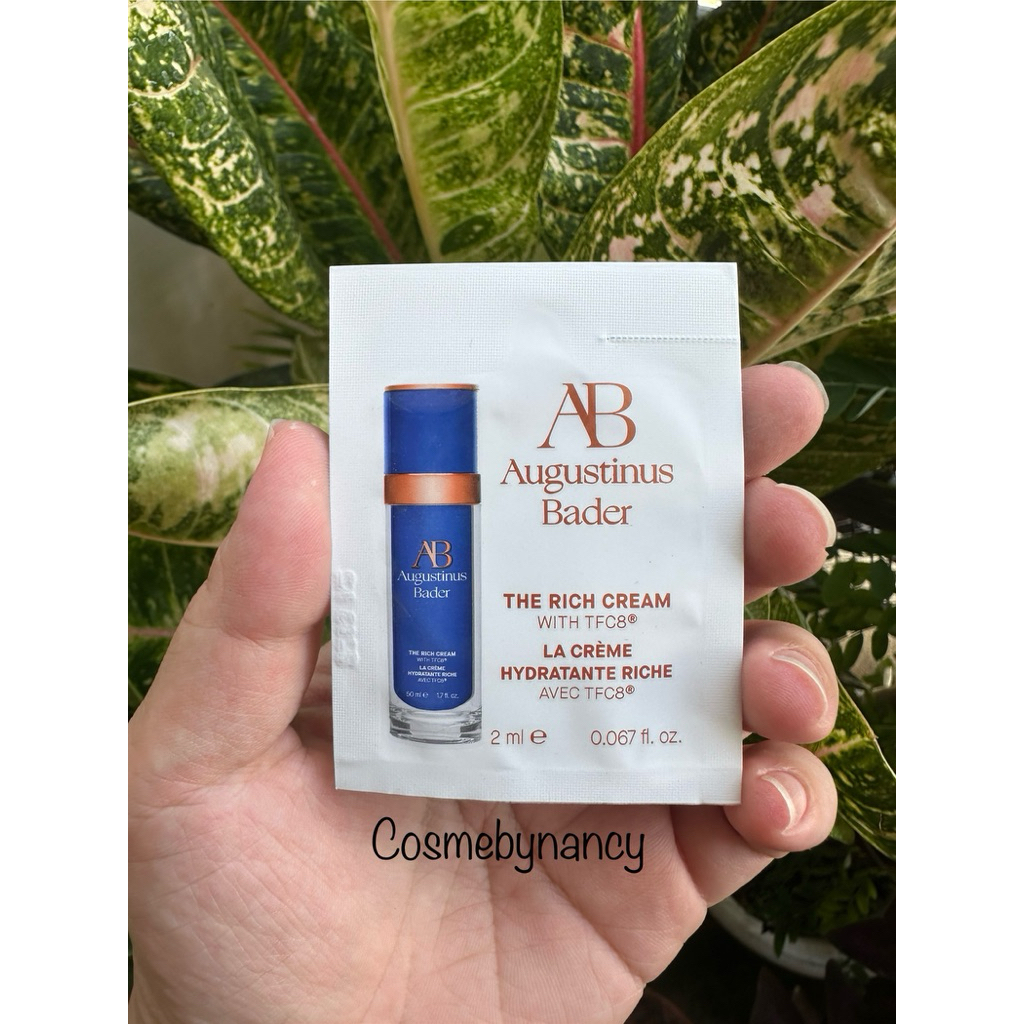 💥พร้อมส่ง💥 Augustinus Bader The Rich Cream with TFC8® Face Moisturizer 2ml แท้100%