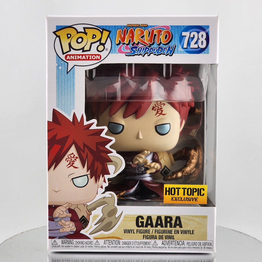 Funko Pop! Naruto Shippuden - Gaara [metallic] Hot Topic Exclusive 728