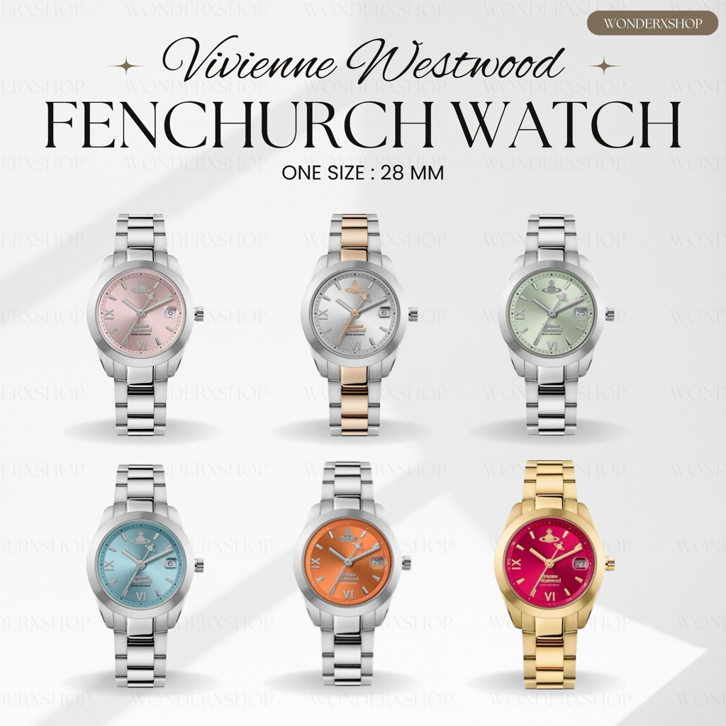 พร้อมส่งนาฬิกา⚡️Vivienne Westwoood Fenchurch ของแท้💯