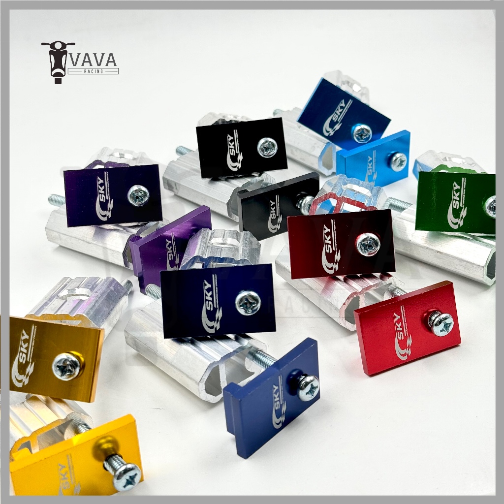 หางปลาอาร์มกล่องย่น WAVE  รูใน 12 MM , DASH LS NOVA-S รูใน 15.56 MM / น็อตยาว 100 cm