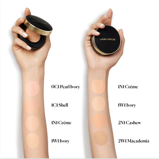 [กดเพิ่มลงตะกร้า 2 ชิ้น] Laura Mercier Flawless Lumiere Radiance Perfecting Cushion SPF 50 PA+++ ปกปิดเนียน ติดทน