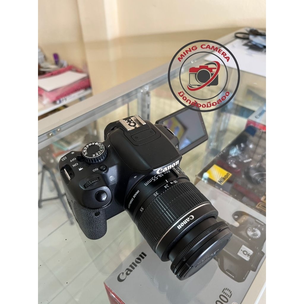 Canon 650d+18-55mm is ii กล้องมือสอง