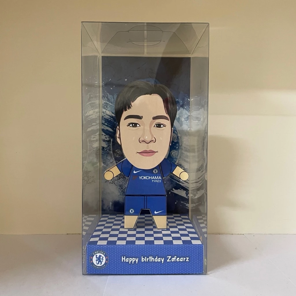 โมเดลเชลซี Chelsea โมเดลกระดาษสามมิติหน้าการ์ตูน thumbnail 4