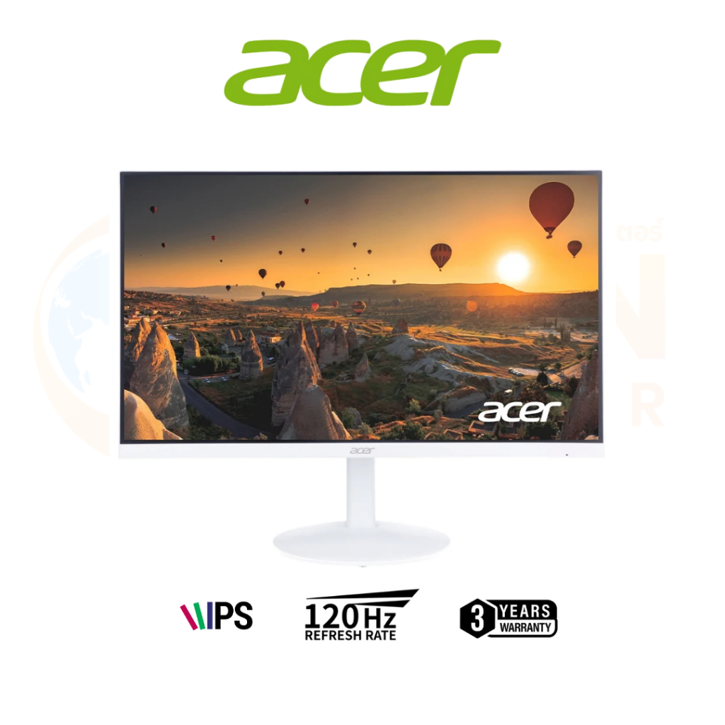 ACER MONITOR (จอมอนิเตอร์) SA243Y G0WMIX 23.8" IPS 120Hz ประกันศูนย์ 3 ปี