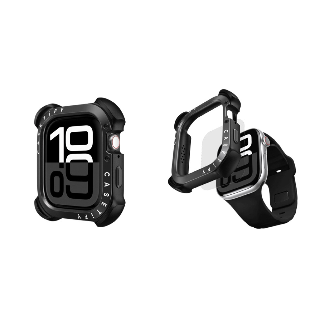 Bounce Band 46mm (Series 10) - Black Apple Watch Series 10 (46mm) Apple Watch Aluminum Bounce