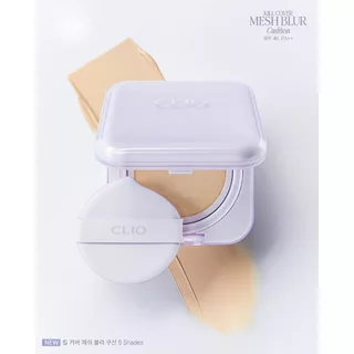 CLIO KILL COVER MESH BLUR CUSHION SPF 40, PA++ (15g X 2) เนื้อแมตต์เบลอผิว