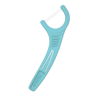 Plackers Flosser Twin Line 35 ct | ไหมขัดฟัน แบบมีด้ามจับ เส้นคู่ บรรจุ 35 ชิ้น
