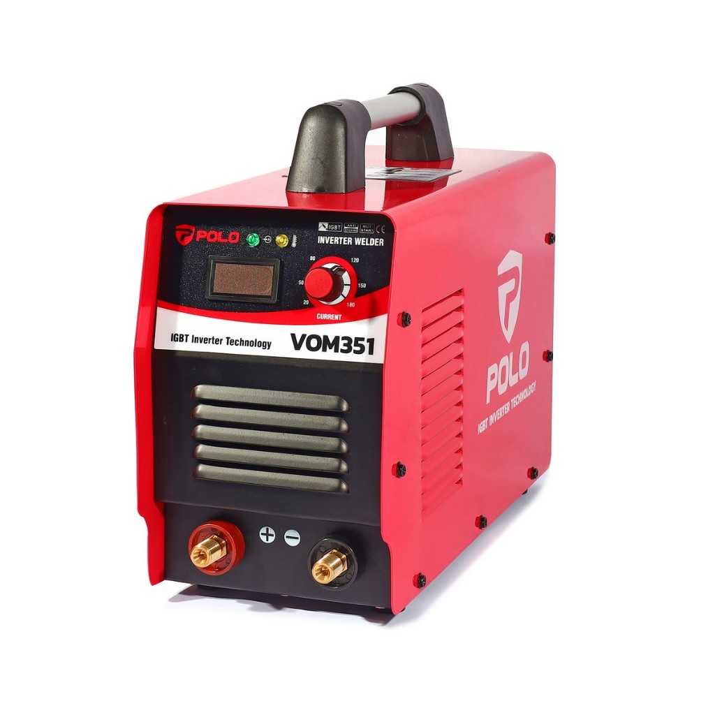 POLO เครื่องเชื่อม ARC MMA Inverter ระบบ IGBT กระแสไฟเชื่อม 20 - 180 แอมป์ รุ่น VOM351