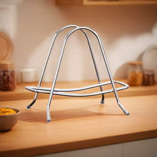 ชั้นวางเขียง ชั้นวางฝาหม้อ กว้าง6cm ชั้นประหยัดพื้นที่กันสนิ…