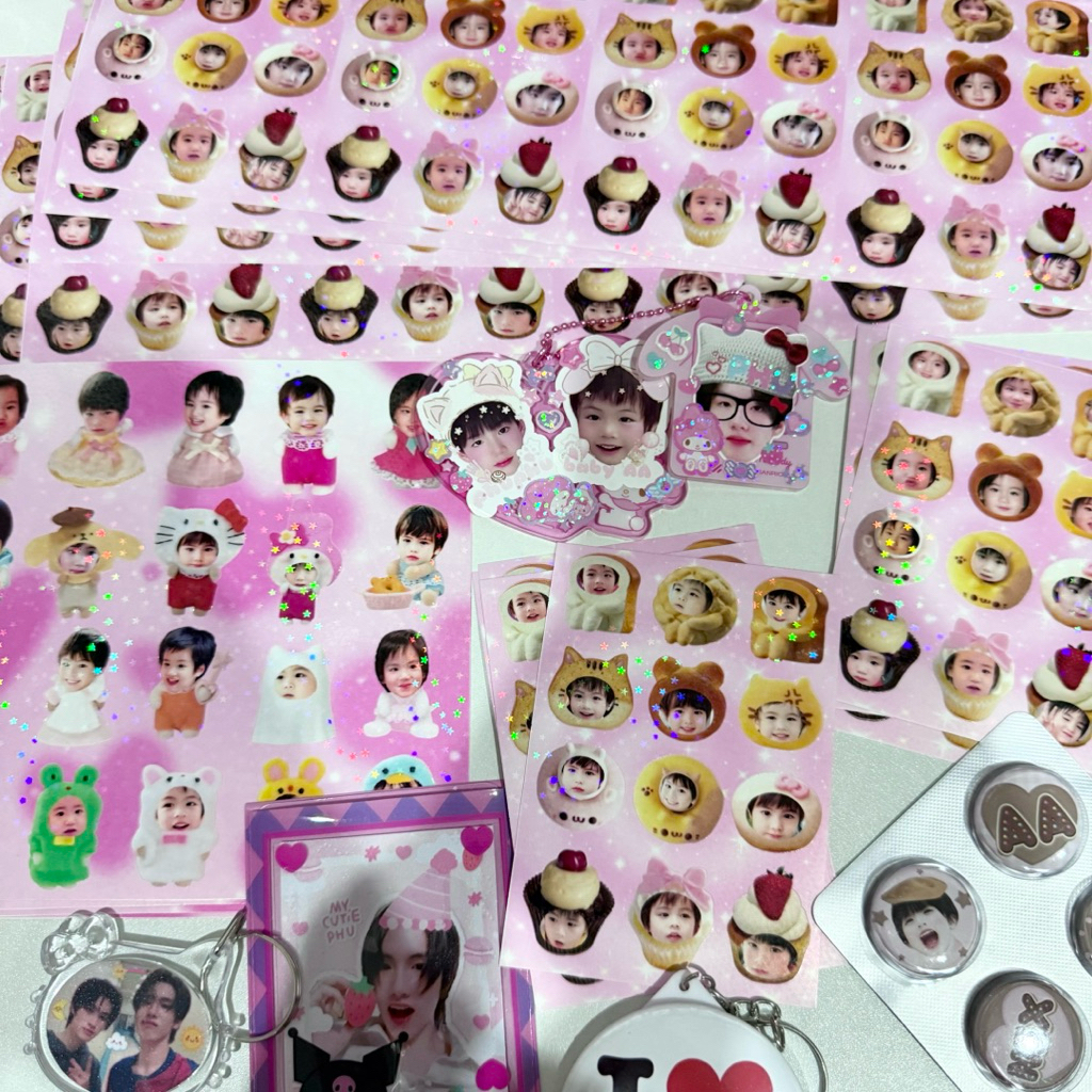 🎀BUS สติ๊กเกอร์ไดคัทเบบี้ภูเอเอ PHUAA