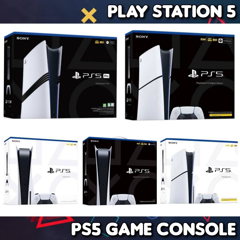 เครื่องเกมส์ [PS5] PLAYSTATION5 FAT/SLIM/PRO/LIMITED รุ่นใส่แผ่น/ดิจิตอล มือ2