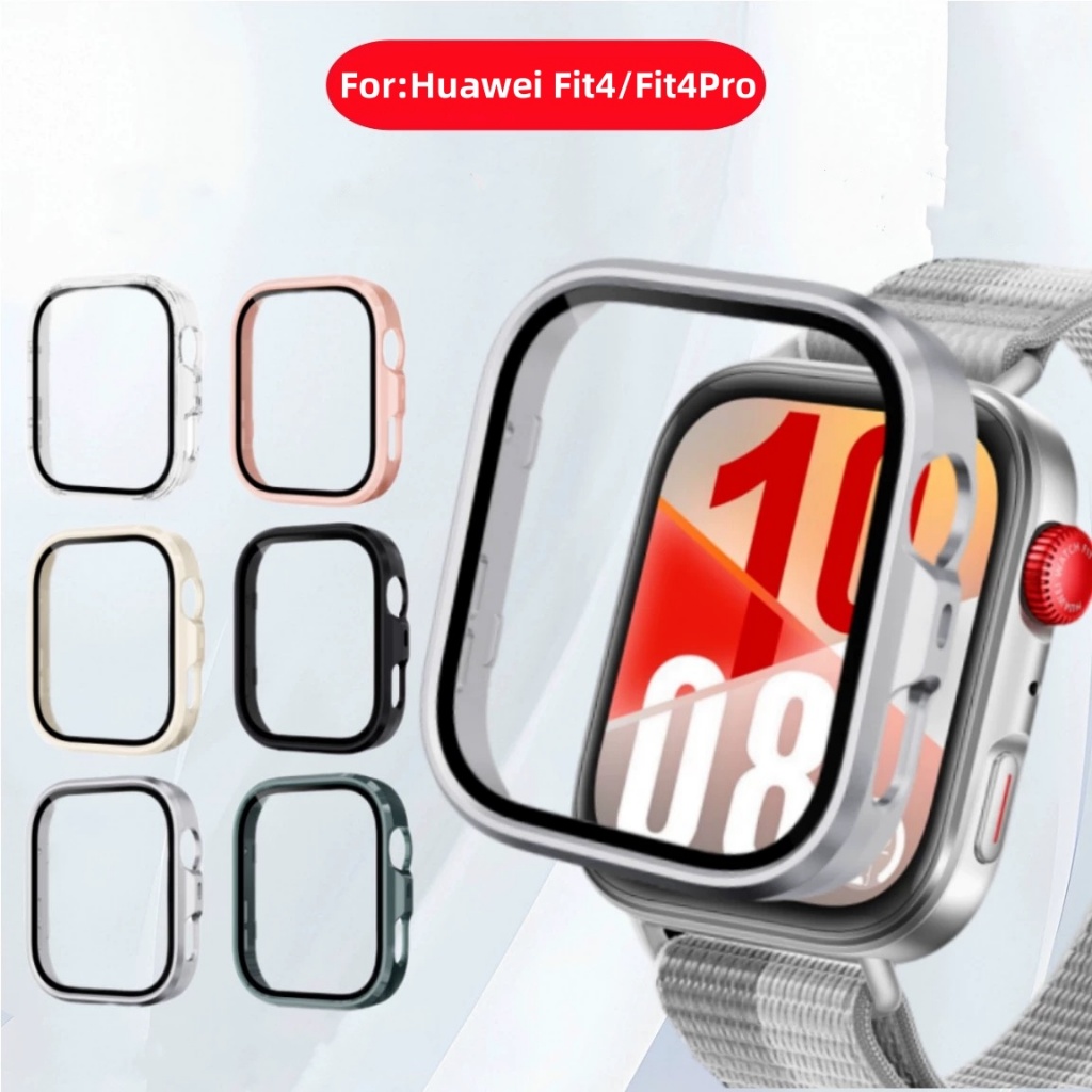 เคส สําหรับ Huawei Watch Fit 4 เคส แบบPC เคสฟิล์มกระจก สําหรับ Huawei Watch Fit 4Pro ป้องกันหน้าจอ c