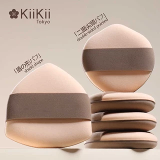 KiiKii พัฟแต่งหน้า พัฟคุชชั่น แบบเปียก และแห้ง ไม่กินรองพื้น นุ่มนิ่มพิเศษ
